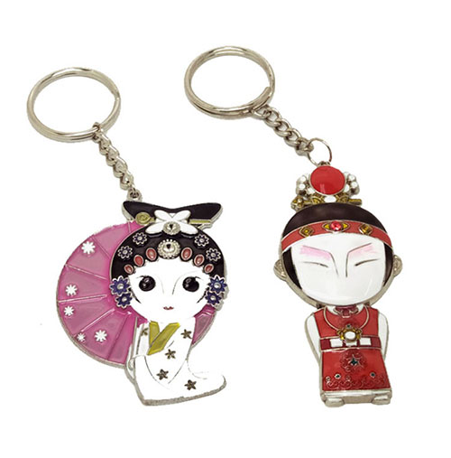 鑰（yào）匙扣金屬徽章定製