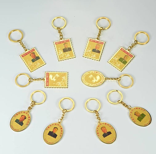 鑰匙扣定製金徽章