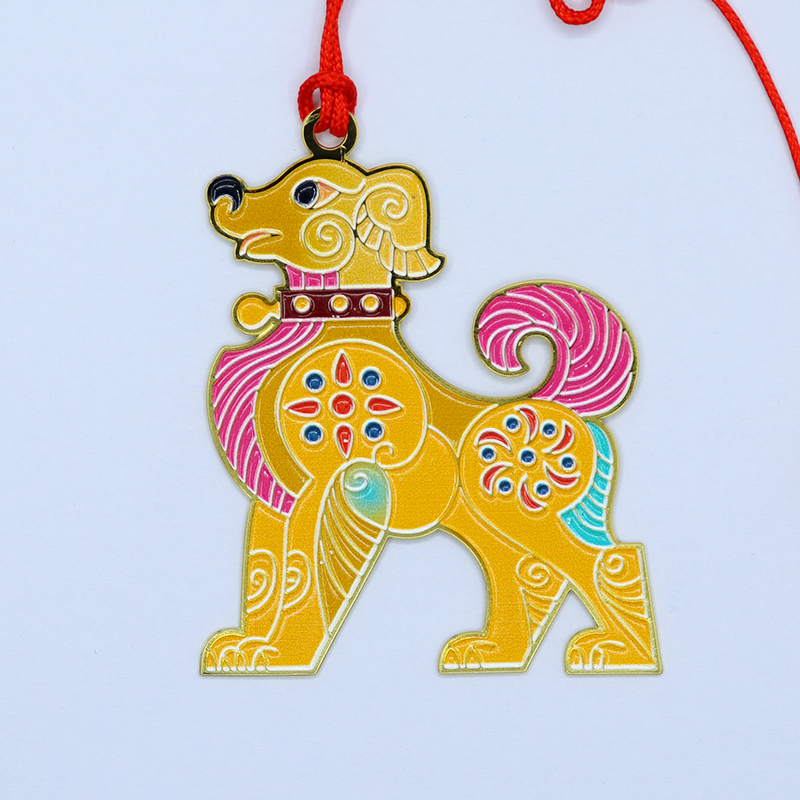 生（shēng）肖狗書簽（qiān）