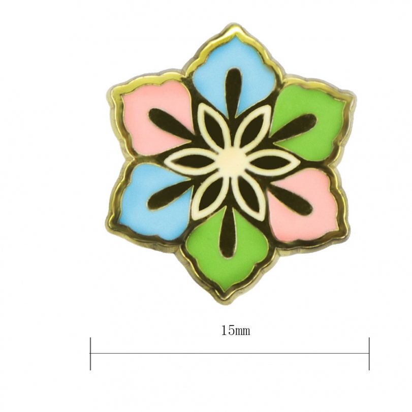 三色花（huā）徽章