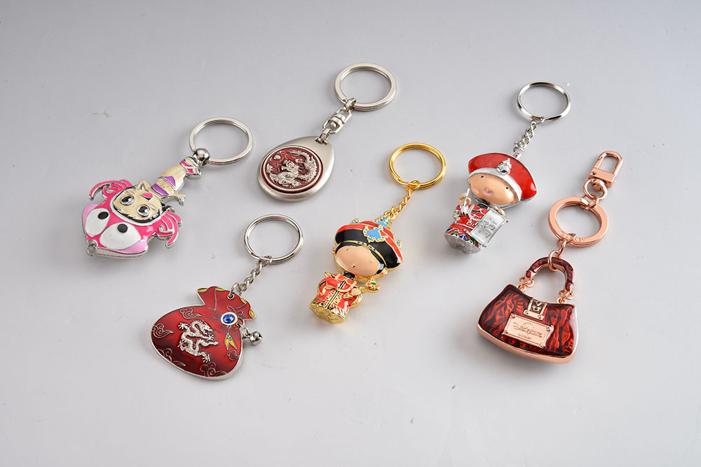 立（lì）體鑰匙扣