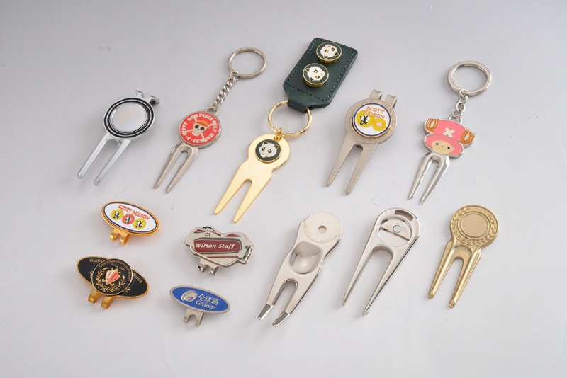 帽夾-高爾夫球叉