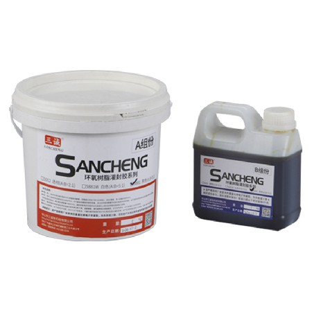 黑色（sè）環氧樹脂AB膠水 5:1電子電器防水（shuǐ）膠 戶外燈具密封灌封膠現（xiàn）貨