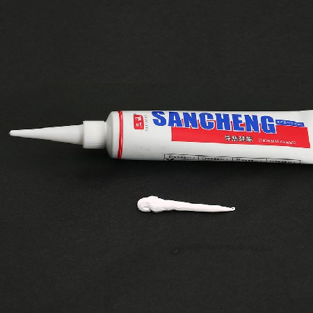 1.2係數LED散熱膏批發 白色散熱燈具導熱矽脂 電子元件防水密封膠