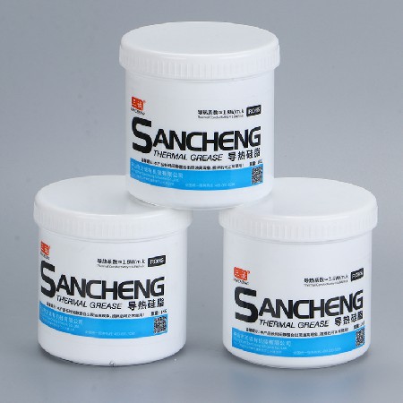1.8係數導熱矽脂（zhī）批發 不固化高導熱灰色導熱膏 CPU LED散熱矽脂