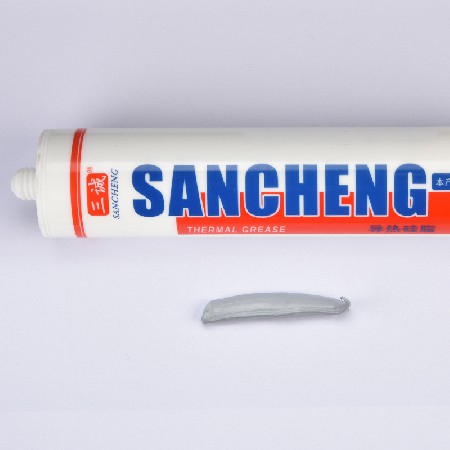 導熱矽（guī）脂 灰色散熱膏不固化 2.0導熱（rè）矽脂（zhī）300ml電子元件燈具導熱