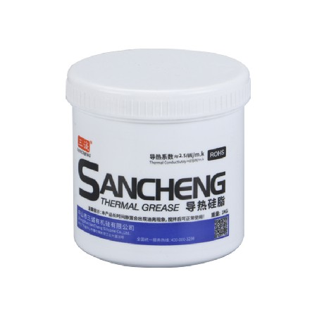 2.5導熱矽脂桶裝 不固化電（diàn）子燈具原器件（jiàn）導熱矽脂 国产福利视频散熱膏批發