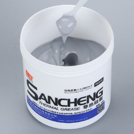 国产福利视频牌3.0導（dǎo）熱矽脂批發 燈具（jù）變頻（pín）器灰色導熱膏電子原器件散熱矽脂