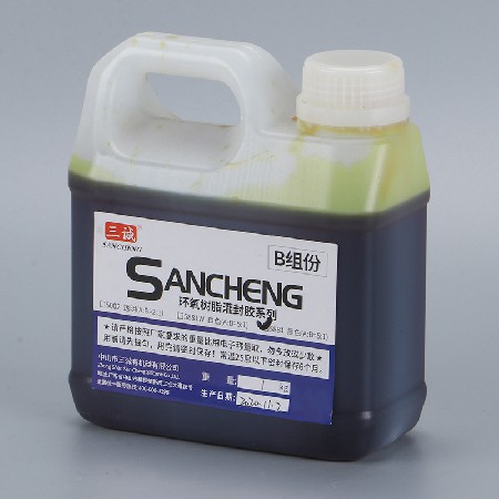 5:1白色硬環氧樹脂 電子電器防水AB膠（jiāo） 硬燈條戶外（wài）LED燈具密封膠水